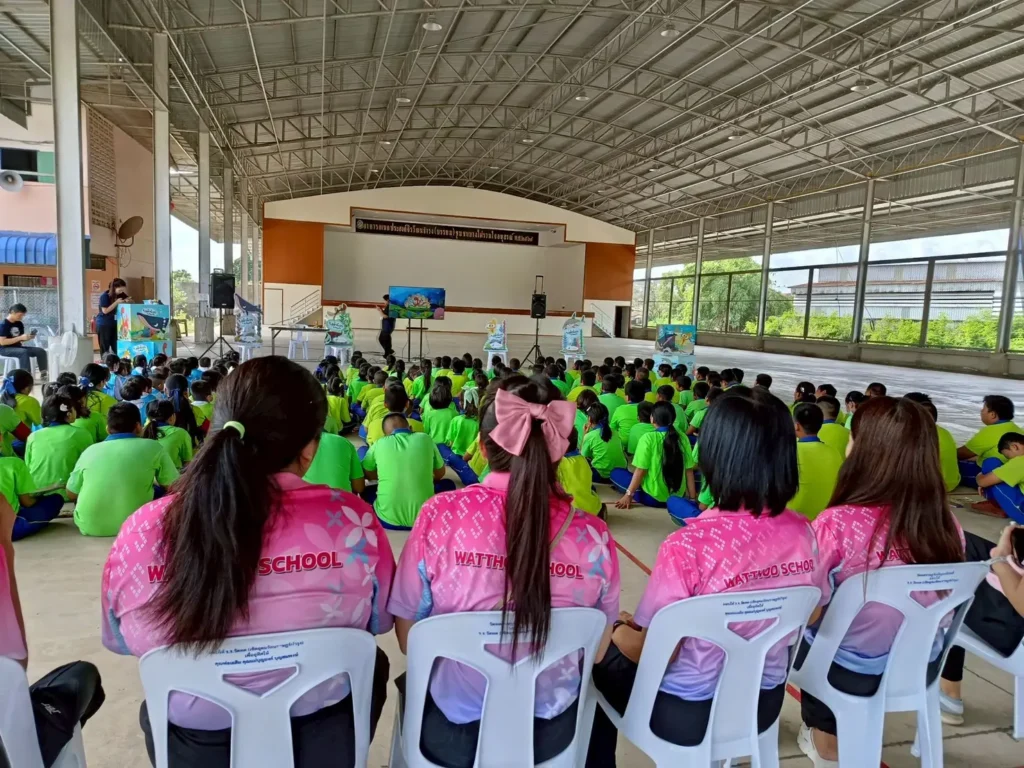 บรูด้าน้อยผขญภัย โรงเรียนวัดทด (เชิดอุดมรัตนราษฎร์บำรุง)