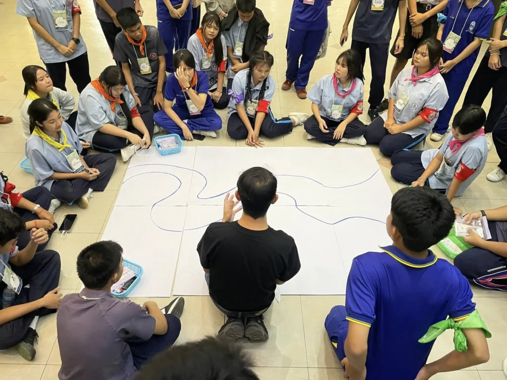 Share Vision กิจกรรมวาดภาพเติมฝัน บางปะกง ที่ฉันอยากให้เป็น