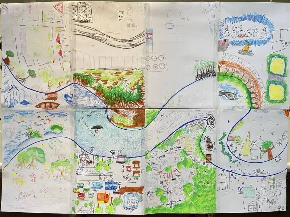 Share Vision กิจกรรมวาดภาพเติมฝัน บางปะกง ที่ฉันอยากให้เป็น