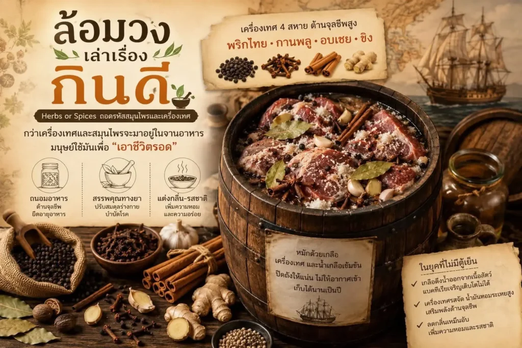 Herbs or Spices ถอดรหัสสมุนไพรและเครื่องเทศ (1)