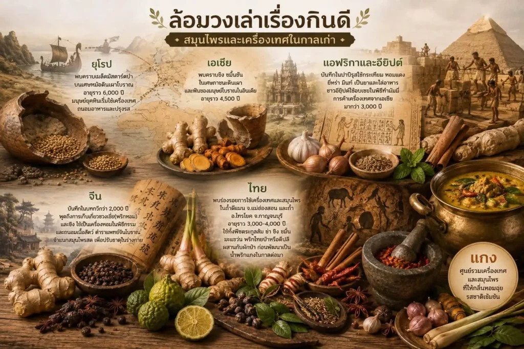 “ปรุงรส-ปรุงรอด” แกะรอยเครื่องเทศโบราณ